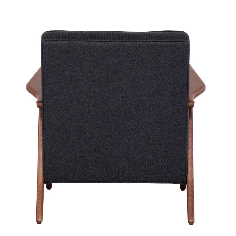 Eloise Occasional Chair-Nuevo-NUEVO-HGSC281-Lounge ChairsHUNTER GREEN TWEED-20-France and Son