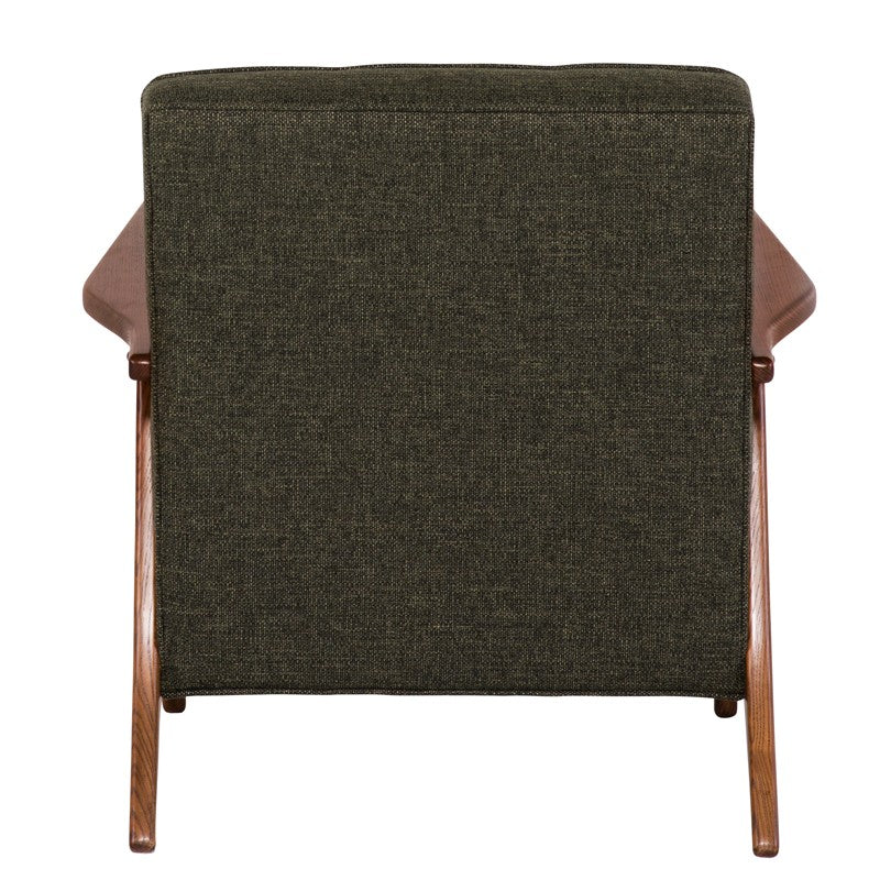 Eloise Occasional Chair-Nuevo-NUEVO-HGSC281-Lounge ChairsHUNTER GREEN TWEED-4-France and Son
