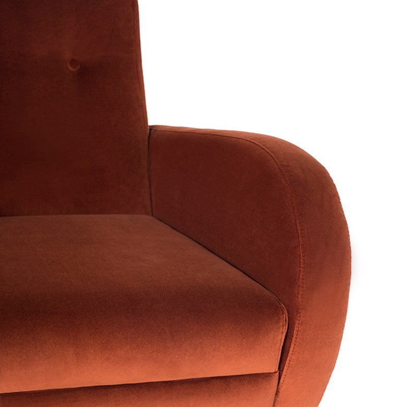 Hugo Occasional Chair-Nuevo-NUEVO-HGSC315-Lounge ChairsRust-7-France and Son