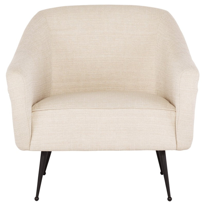 Lucie Occasional Chair-Nuevo-NUEVO-HGSC287-Lounge ChairsMidnight blue & brushed gold legs-32-France and Son