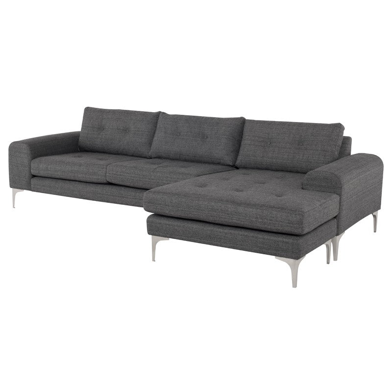 Colyn Sectional-Nuevo-NUEVO-HGSC350-SectionalsGrey Tweed-Brushed Steel-13-France and Son