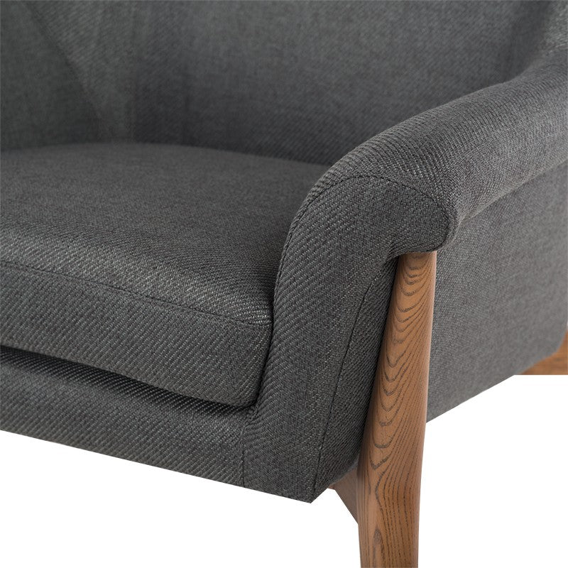 Charlize Occasional Chair-Nuevo-NUEVO-HGSC180-Lounge ChairsMIDNIGHT BLUE & walnut stained ash legs-37-France and Son