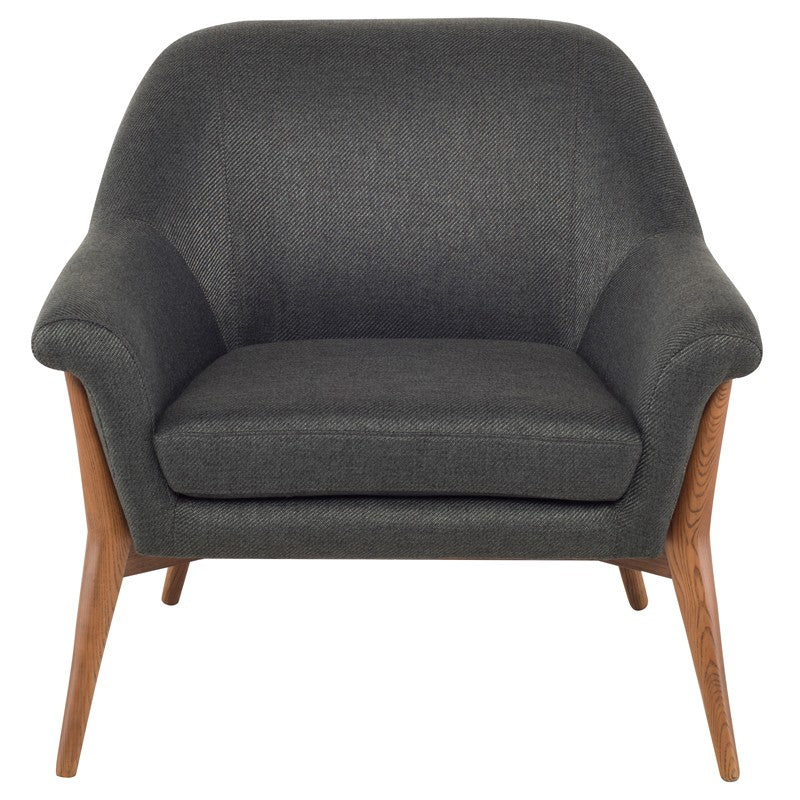Charlize Occasional Chair-Nuevo-NUEVO-HGSC180-Lounge ChairsMIDNIGHT BLUE & walnut stained ash legs-35-France and Son