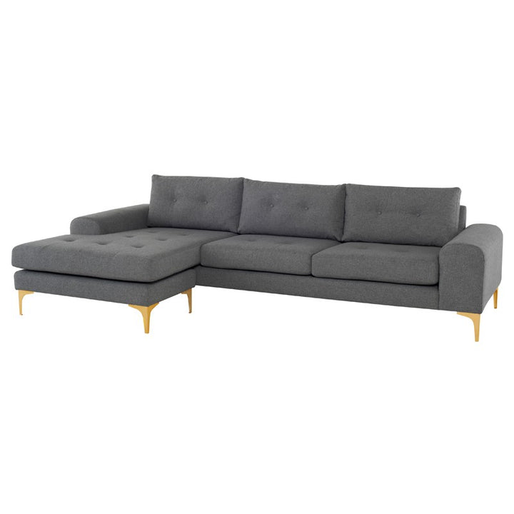 Colyn Sectional-Nuevo-NUEVO-HGSC508-SectionalsShale Grey-Brushed Gold-18-France and Son