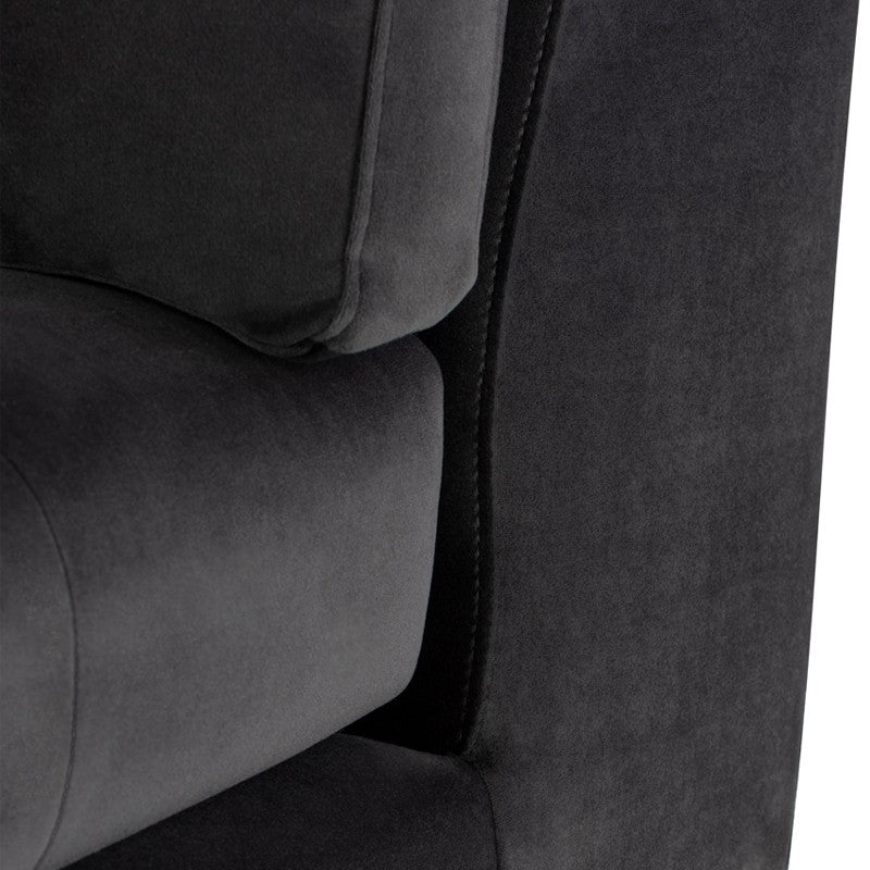 Janis Sofa Extension-Nuevo-NUEVO-HGSC544-SofasLarge-Dark Grey Tweed-Black-42-France and Son