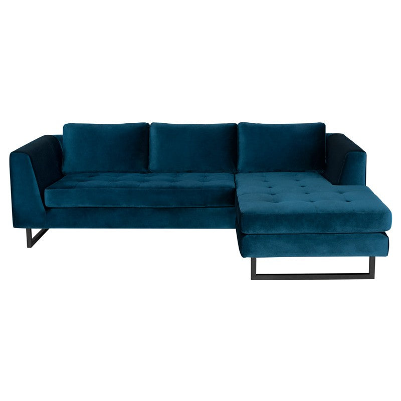 Matthew Sectional-Nuevo-NUEVO-HGSC623-SectionalsMauve-matte black steel legs-29-France and Son