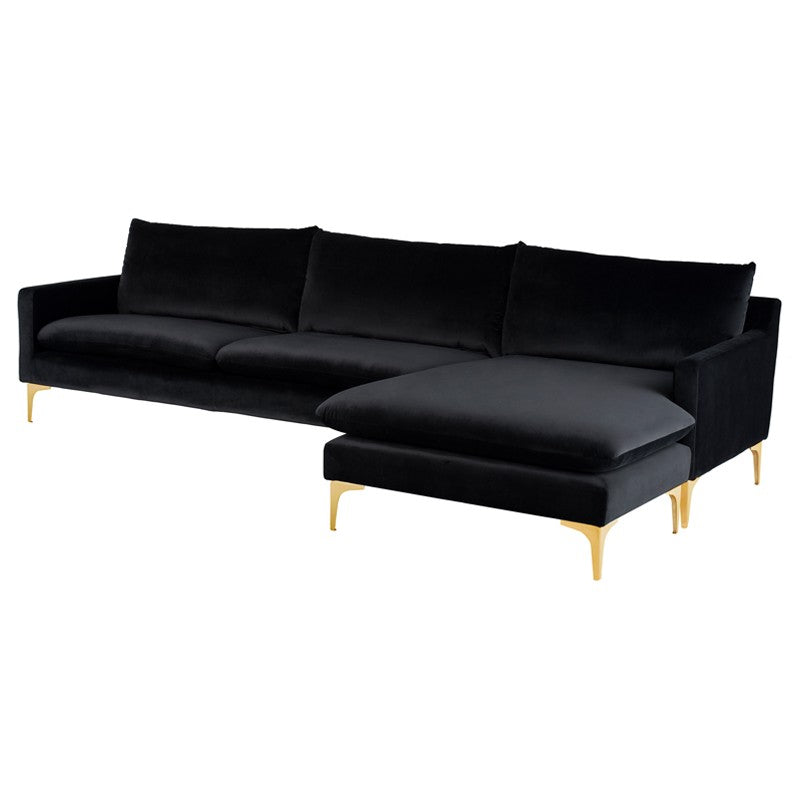 Anders Sectional-Nuevo-NUEVO-HGSC583-SectionalsBlack-Gold-42-France and Son