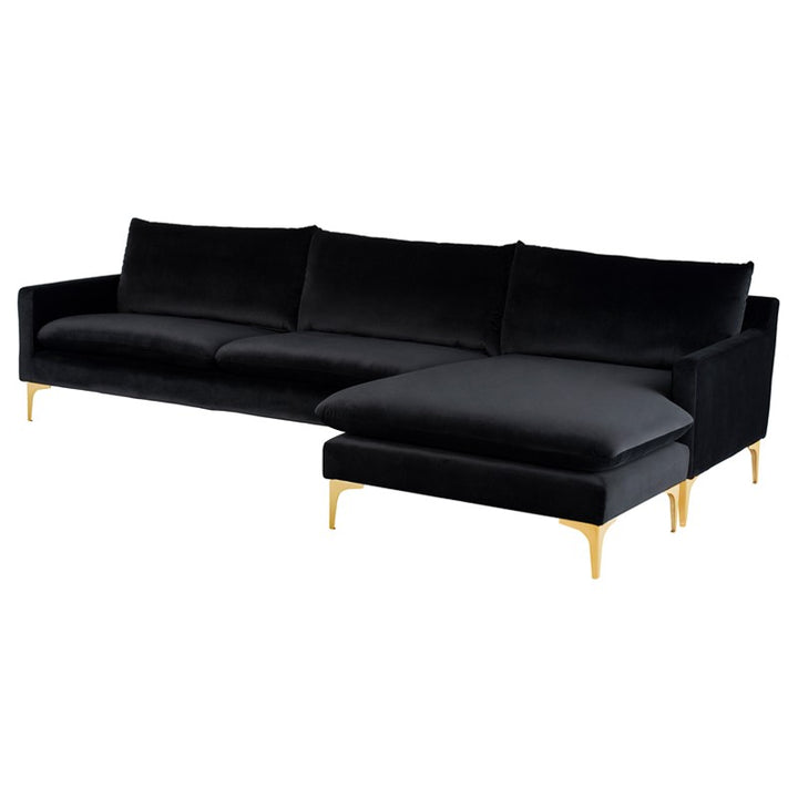 Anders Sectional-Nuevo-NUEVO-HGSC583-SectionalsBlack-Gold-42-France and Son