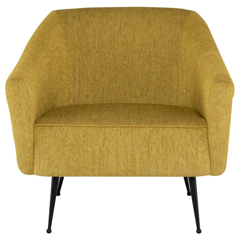 Lucie Occasional Chair-Nuevo-NUEVO-HGSC287-Lounge ChairsMidnight blue & brushed gold legs-22-France and Son