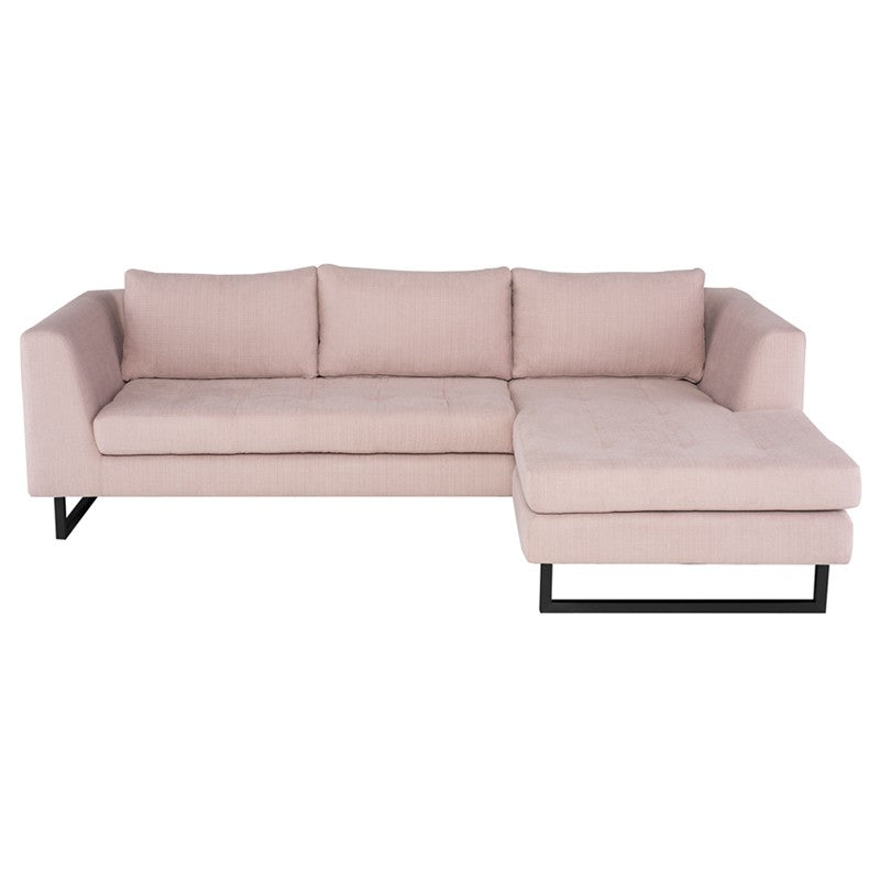 Matthew Sectional-Nuevo-NUEVO-HGSC623-SectionalsMauve-matte black steel legs-3-France and Son