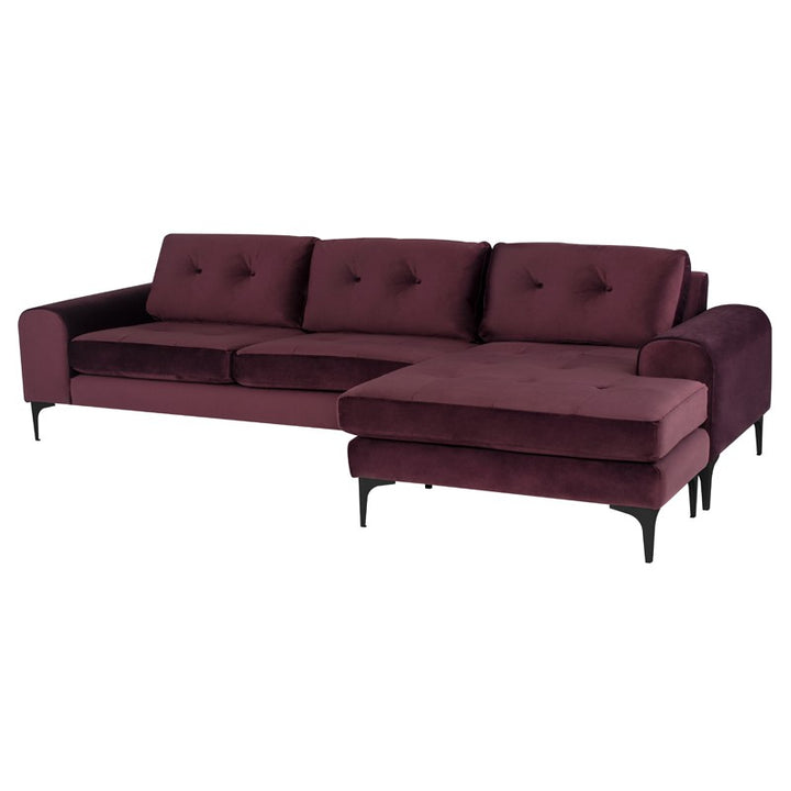 Colyn Sectional-Nuevo-NUEVO-HGSC636-SectionalsMulberry Velour-Matte Black-23-France and Son