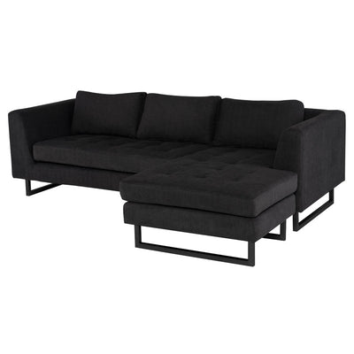 Matthew Sectional-Nuevo-NUEVO-HGSC637-SectionalsCoal-matte black steel legs-8-France and Son