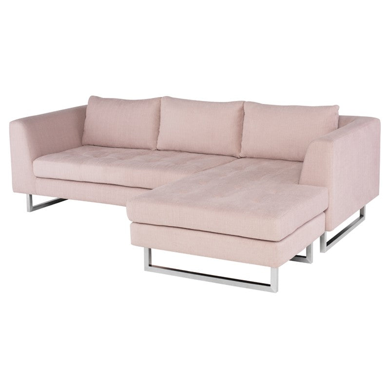 Matthew Sectional-Nuevo-NUEVO-HGSC666-SectionalsMauve-brushed stainless legs-7-France and Son