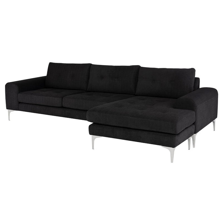Colyn Sectional-Nuevo-NUEVO-HGSC681-SectionalsCoal-Brushed Steel-9-France and Son