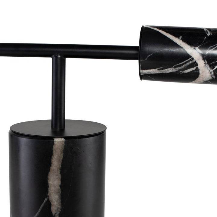JUSTINE table lamp-Nuevo-NUEVO-HGSK404-Table LampsBlack Marble-5-France and Son