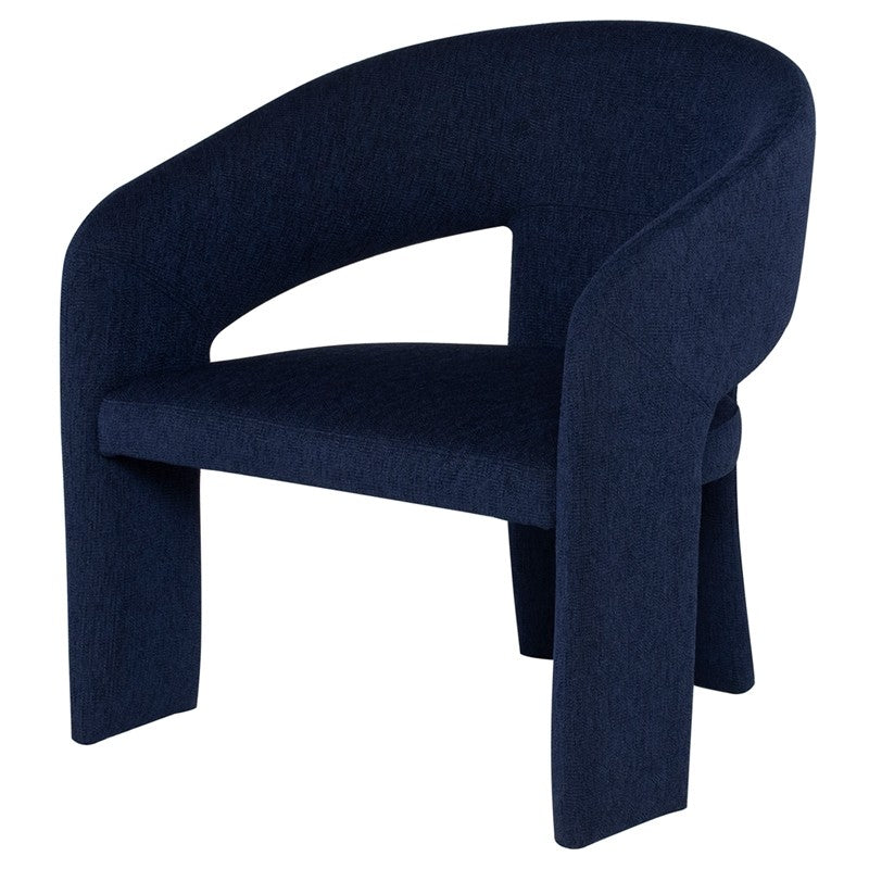 Anise Occasional Chair-Nuevo-NUEVO-HGSN241-Lounge ChairsTrue Blue-4-France and Son