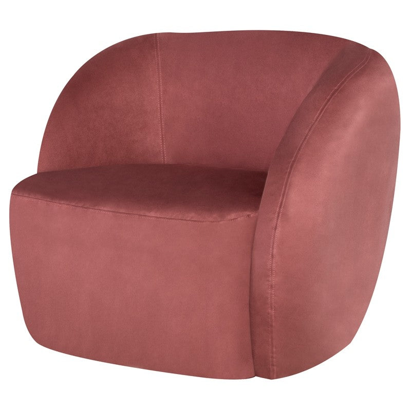 Selma Occasional Chair-Nuevo-NUEVO-HGSN312-Lounge ChairsChianti Microsuede-6-France and Son