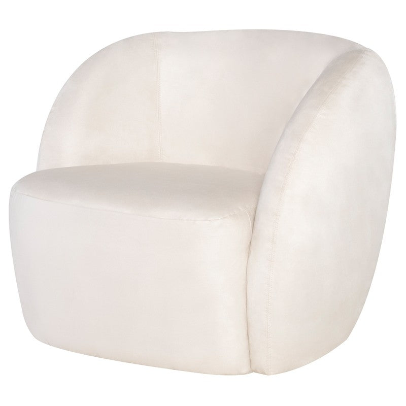 Selma Occasional Chair-Nuevo-NUEVO-HGSN313-Lounge ChairsChampagne Microsuede-7-France and Son