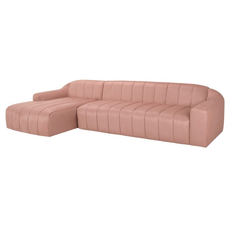 Coraline Sectional Sofa-Nuevo-NUEVO-HGSN425-SectionalsPetal Microsuede-Right-7-France and Son