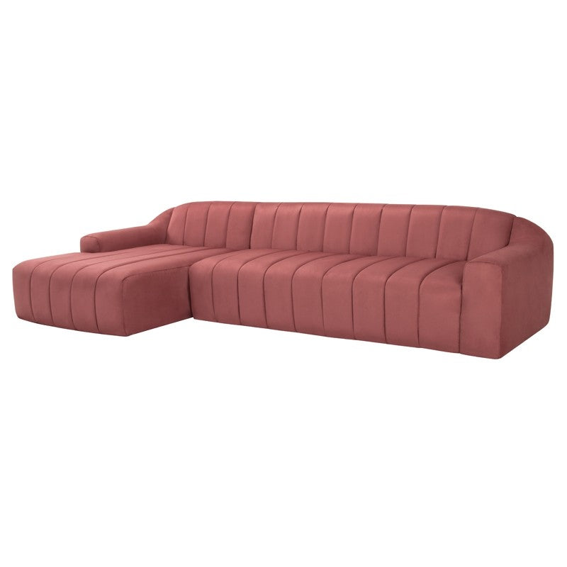 Coraline Sectional Sofa-Nuevo-NUEVO-HGSN427-SectionalsChianti Microsuede-Right-9-France and Son