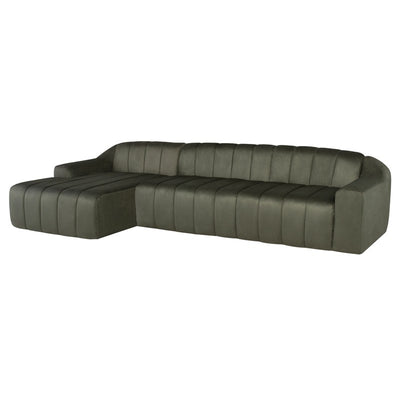 Coraline Sectional Sofa-Nuevo-NUEVO-HGSN428-SectionalsSage Microsuede-Right-10-France and Son