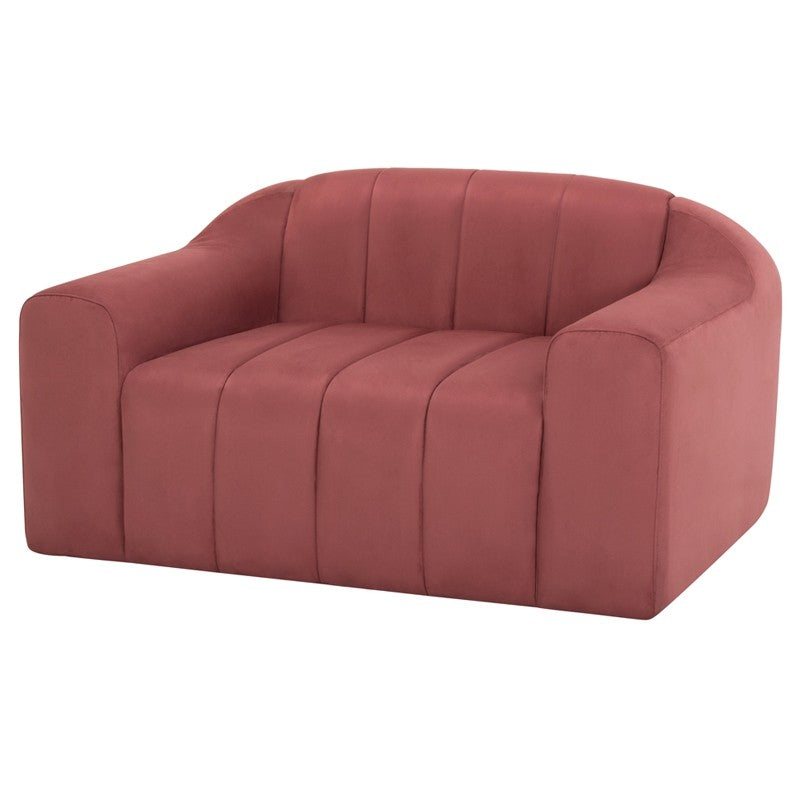 Coraline Occasional Chair-Nuevo-NUEVO-HGSN436-Lounge ChairsChianti Microsuede-3-France and Son