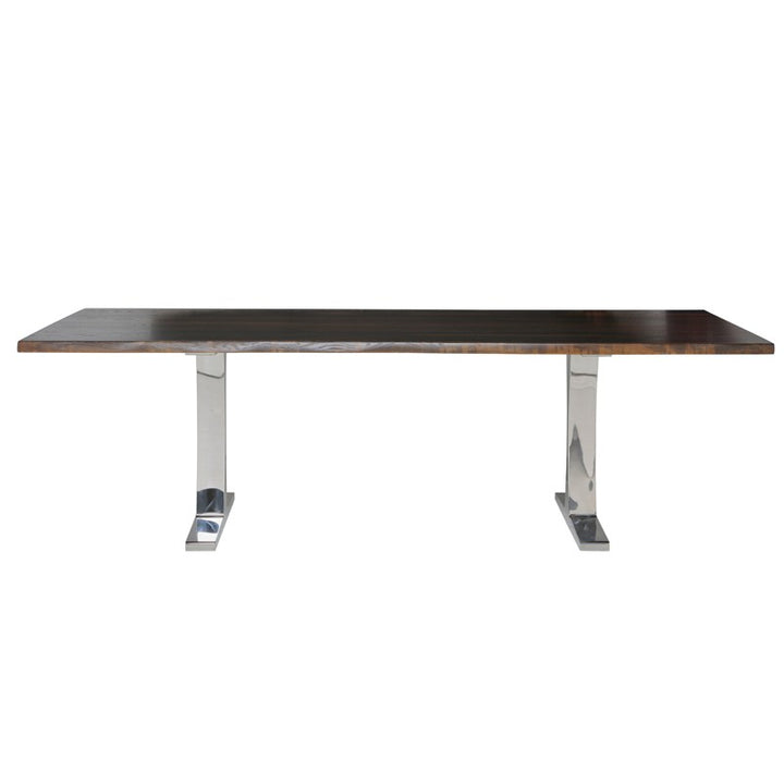 Toulouse Dining Table-Nuevo-NUEVO-HGNA482-Dining TablesSmall-Gold Legs-White-20-France and Son