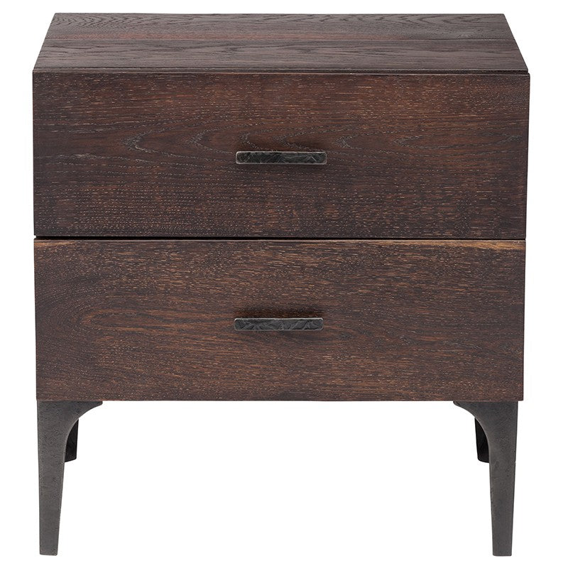 Prana Side Table - Brown-Nuevo-NUEVO-HGSR590-Side Tables-2-France and Son