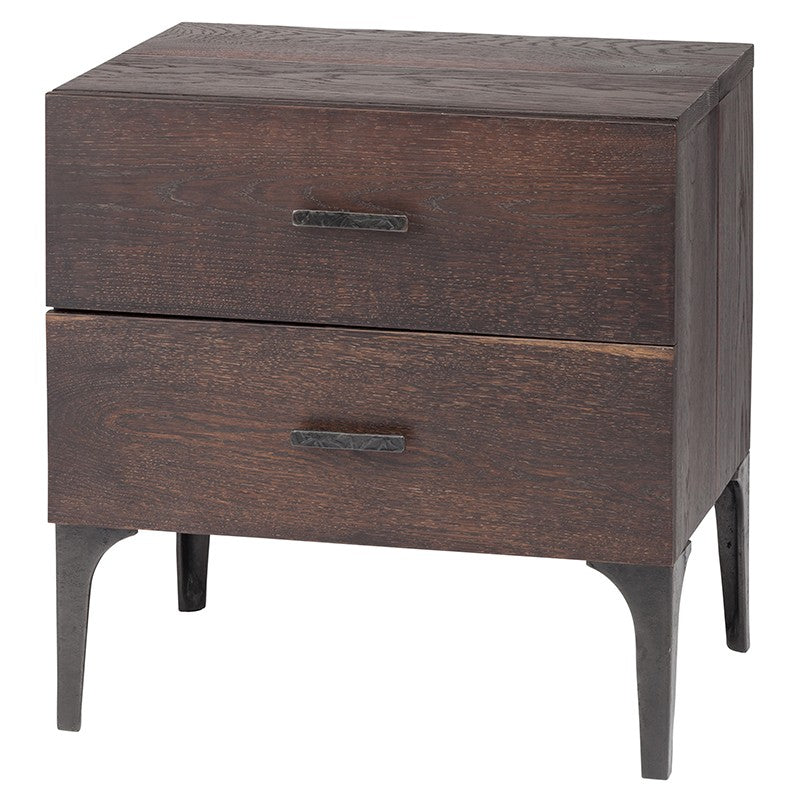 Prana Side Table - Brown-Nuevo-NUEVO-HGSR590-Side Tables-1-France and Son