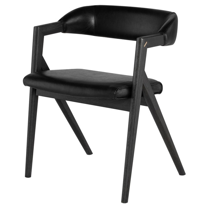 Anita Dining Chair-Nuevo-NUEVO-HGSR724-Dining ChairsBlack Leather-6-France and Son
