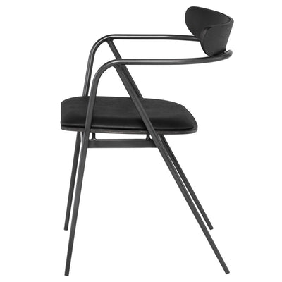 Gianni Dining Chair-Nuevo-NUEVO-HGSR793-Dining ChairsBlack-5-France and Son
