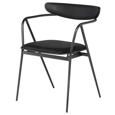 Gianni Dining Chair-Nuevo-NUEVO-HGSR793-Dining ChairsBlack-1-France and Son