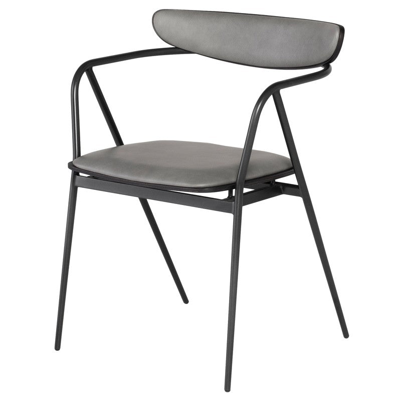 Gianni Dining Chair-Nuevo-NUEVO-HGSR818-Dining ChairsGrey-7-France and Son