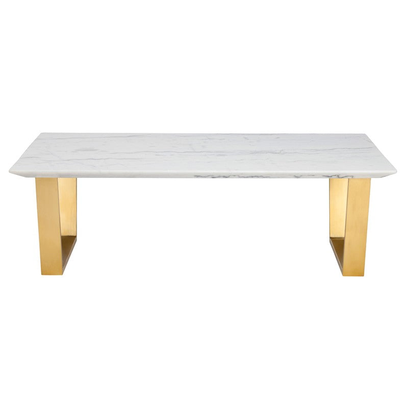 Catrine Coffee Table-Nuevo-NUEVO-HGNA309-Coffee TablesBrushed Gold Legs-Black Wood Vein-7-France and Son