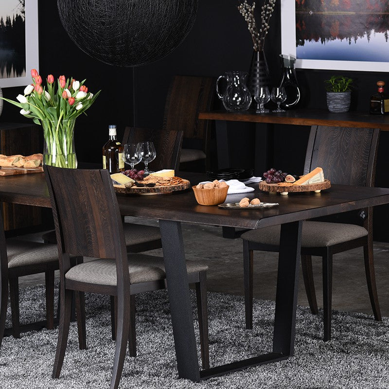 Versailles Dining Table-Nuevo-NUEVO-HGNA625-Dining TablesSmall-Onyx-matte black-2-France and Son