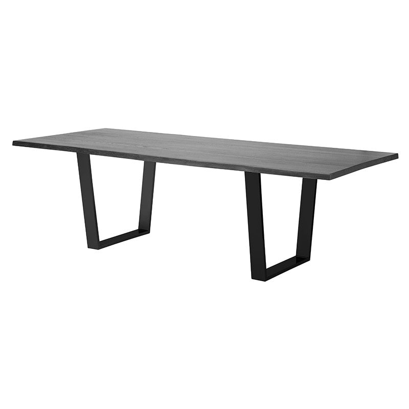 Versailles Dining Table-Nuevo-NUEVO-HGSX201-Dining TablesSmall-Oxidized Grey-matte black-23-France and Son
