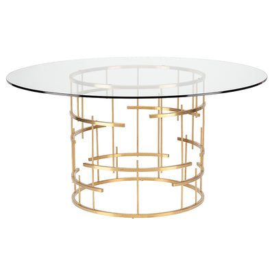 Tiffany Dining Table-Nuevo-NUEVO-HGSX220-Dining TablesOval-Gold-9-France and Son