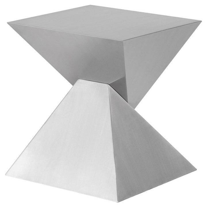 Giza Side Table-Nuevo-NUEVO-HGSX365-Side Tablesbrushed stainless-8-France and Son