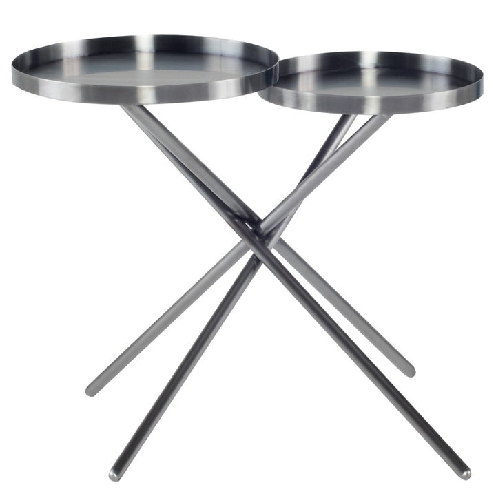 Olivia Side Table-Nuevo-NUEVO-HGSX482-Side TablesBrushed Graphite-15-France and Son