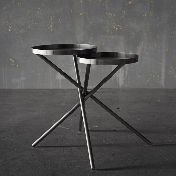 Olivia Side Table-Nuevo-NUEVO-HGSX399-Side TablesPolished Gold-2-France and Son