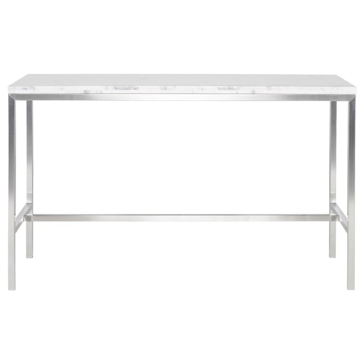 Verona Counter Table-Nuevo-NUEVO-HGTA750-Console TablesClear-72″ x 21.8″ x 36″-7-France and Son