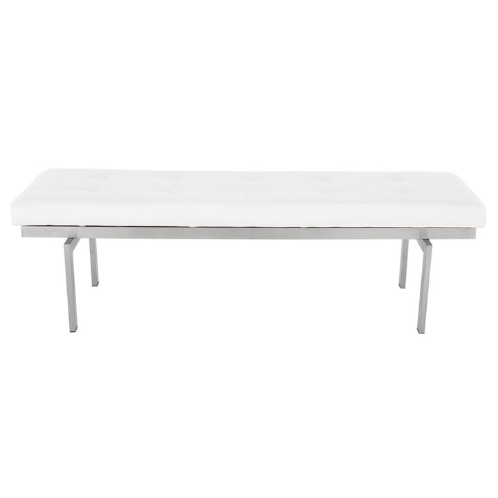 Louve Bench-Nuevo-NUEVO-HGTB130-BenchesSmall-brushed stainless base-black-15-France and Son