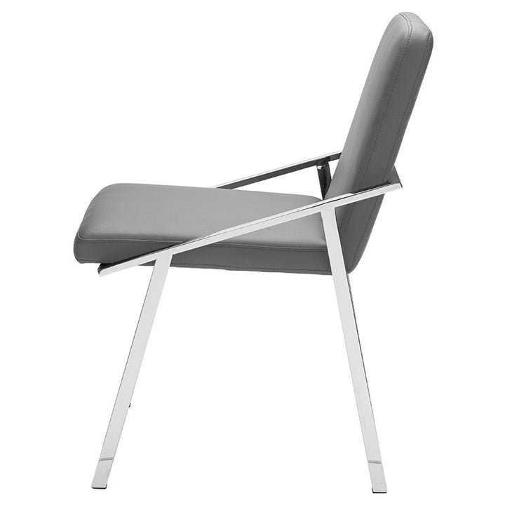 Nika Dining Chair-Nuevo-NUEVO-HGTB423-Dining ChairsSilver-white-28-France and Son