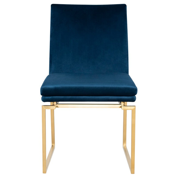 Savine Dining Chair-Nuevo-STOCKR-NUEVO-HGTB164-Dining ChairsWhite Naugahyde-Silver-18-France and Son