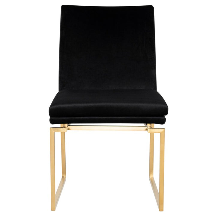 Savine Dining Chair-Nuevo-STOCKR-NUEVO-HGTB164-Dining ChairsWhite Naugahyde-Silver-10-France and Son