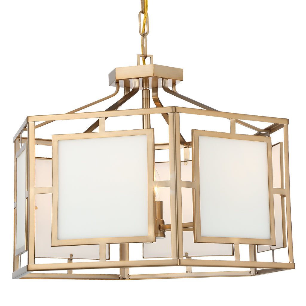 Libby Langdon For Crystorama Hillcrest 6 Light Chandelier-Crystorama Lighting Company-CRYSTO-HIL-995-VG-Chandeliers-4-France and Son