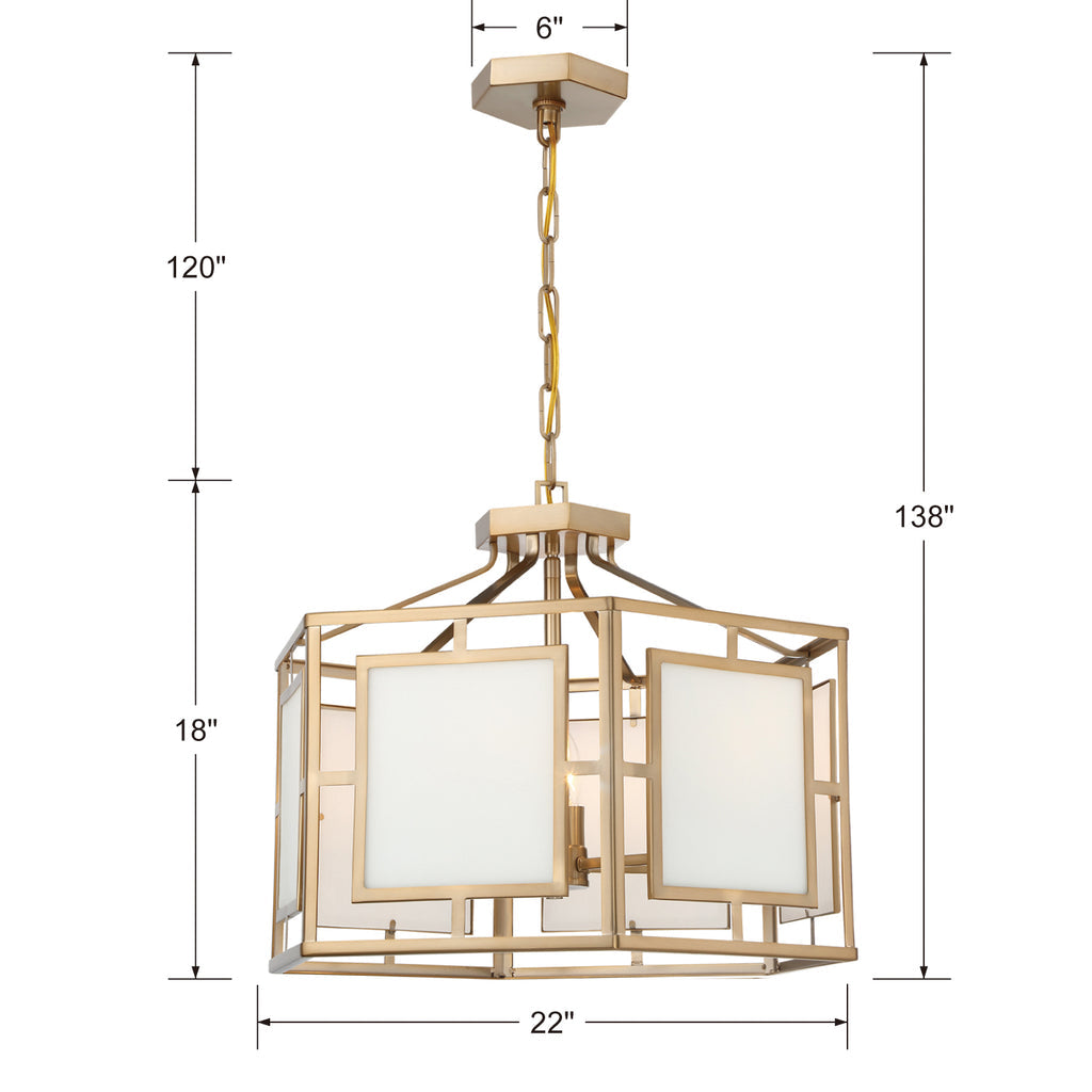 Libby Langdon For Crystorama Hillcrest 6 Light Chandelier-Crystorama Lighting Company-CRYSTO-HIL-995-VG-Chandeliers-3-France and Son