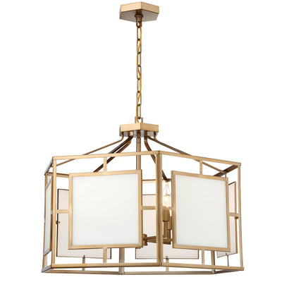 Libby Langdon For Crystorama Hillcrest 6 Light Chandelier-Crystorama Lighting Company-CRYSTO-HIL-996-VG-Chandeliers-1-France and Son