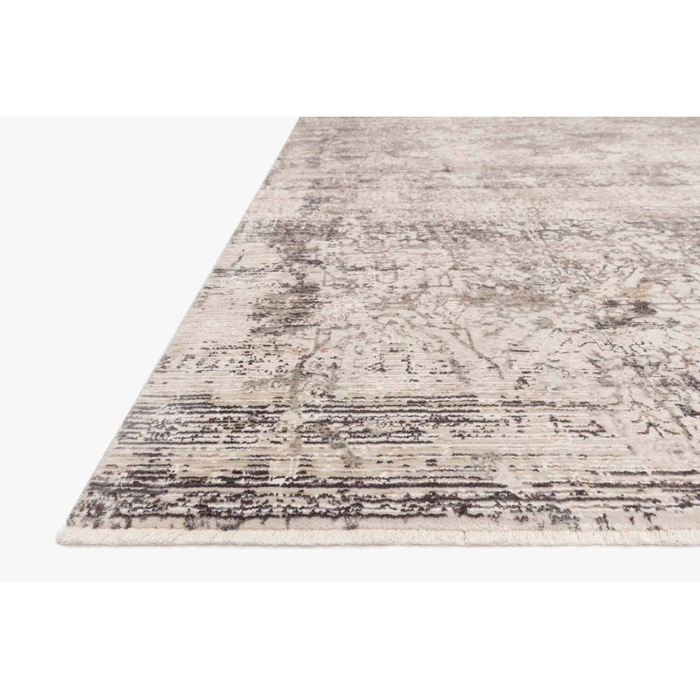 Homage HOM-01 Graphite / Beige Area Rug-Loloi-LOLOI-HOMAHOM-01GTBE2034-Rugs2'-0" x 3'-4"-2-France and Son