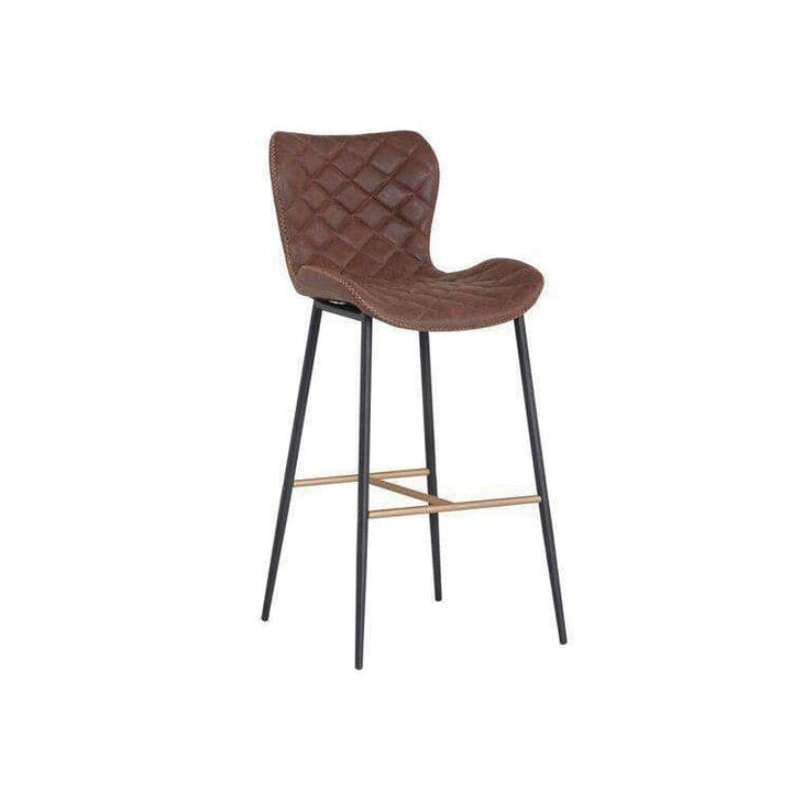 Lyla Barstool-Sunpan-SUNPAN-104033-Bar StoolsAntique Brown-7-France and Son